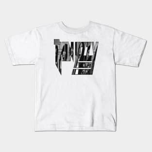 Thin Lizzy Typograph Kids T-Shirt